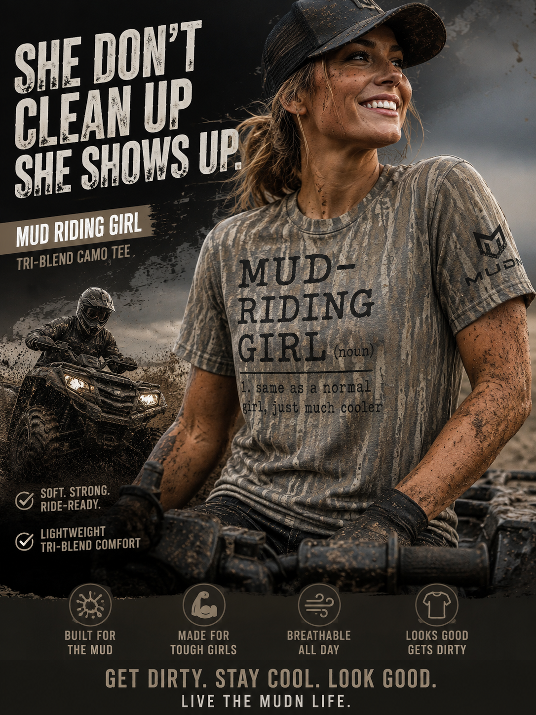 MUD-GIRL original bottomland
