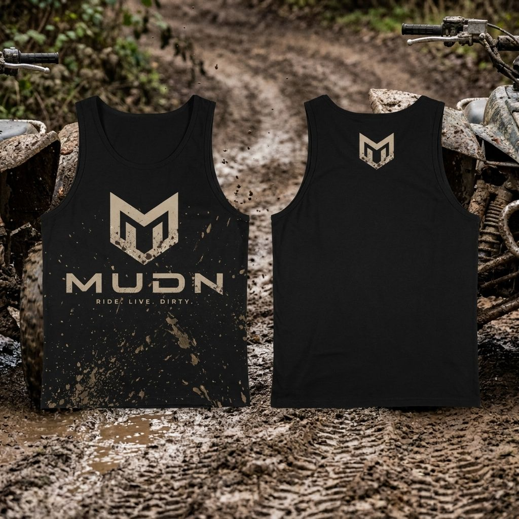 MUDN LOGO tank top